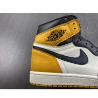 Yellow 1 Air 555088-711 High Toe OG Jordan 0822